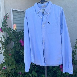 MENS ABERCROMBIE & FITCH BUTTON DOWN SIZE LARGE